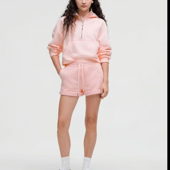 Lululemon Scuba Oversized Half-Zip Hoodie Strawberry Milkshake XL/XXL - Picture 8 of 10